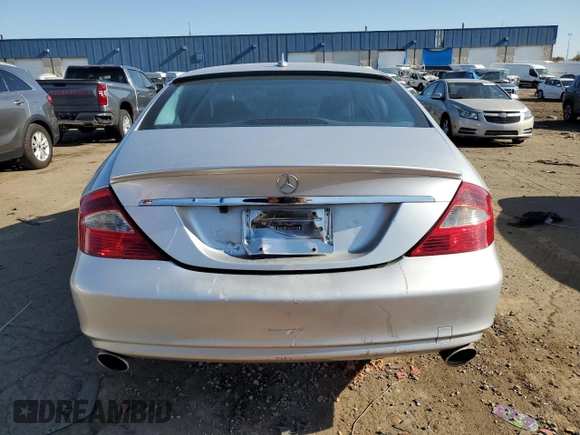 2007 Mercedes-Benz CLS-Class 5.5L with VIN WDDDJ72X87A094267, listed as a Copart auction lot 77334024 with 144,648 mi miles and Clean Title. Bid and sale history available at carsss.com. Image 6.