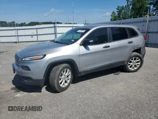 2017 Jeep Cherokee Sport with VIN 1C4PJLAB0HD231014, listed as a Copart auction lot 61759065 with 174,275 mi miles and Salvage title. Bid and sale history available at DreamBid. Image 1.