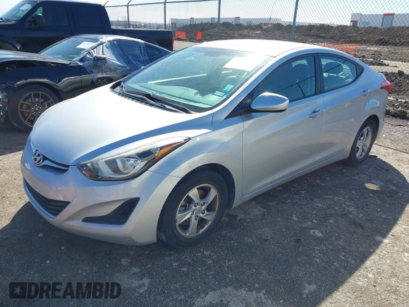 2015 Hyundai Elantra SE z VIN 5NPDH4AE9FH562261, wystawiony jako IAAI lot #41710313 z przebiegiem 74 824 mil mil oraz . Historia ofert i sprzedaży dostępna na DreamBid. Obrazek 2.