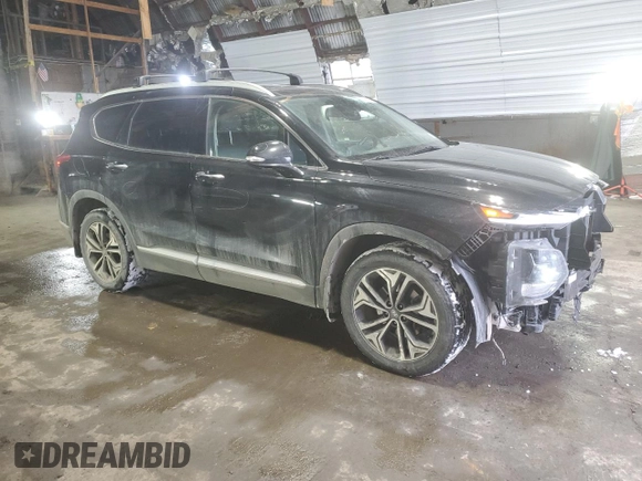 2020 Hyundai Santa Fe SEL with VIN 5NMS3CAA0LH276286, listed as a Copart auction lot 88899675 with 93,970 mi miles and Salvage Title. Bid and sale history available at carsss.com. Image 4.