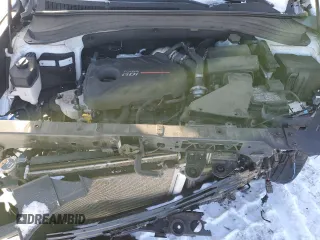 2020 Hyundai Santa Fe SEL with VIN 5NMS3CAA8LH299704, listed as a Copart auction lot 41842335 with 55,980 mi miles and Salvage Title. Bid and sale history available at carsss.com. Image 14.