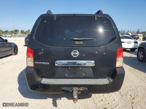 2006 Nissan Pathfinder SE with VIN 5N1AR18U06C660436, listed as a Copart auction lot 87875485 with 201,449 mi miles and Clean Title. Bid and sale history available at carsss.com. Image 6.