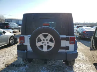 2018 Jeep Wrangler JK Unlimited Sport with VIN 1C4BJWDG8JL806555, listed as a Copart auction lot 87868855 with 57,150 mi miles and Salvage Title. Bid and sale history available at carsss.com. Image 6.