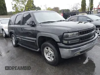 2004 Chevrolet Tahoe LS with VIN 1GNEC13TX4R282908, listed as a IAAI auction lot 41563027 with 1 mi miles. Bid and sale history available at carsss.com. Image 1.