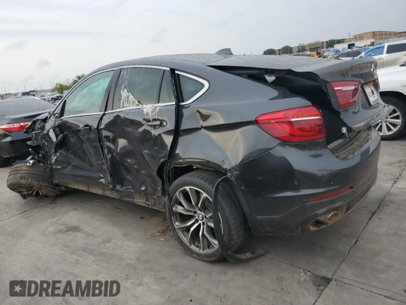 2016 BMW X6 xDrive35i with VIN 5UXKU2C5XG0N79832, listed as a Copart auction lot 68052423 with 0 mi miles. Bid and sale history available at carsss.com. Image 2.