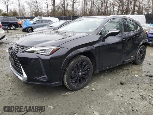 2022 Lexus UX 250h с VIN JTHP9JBH0N2058794, выставлен на аукционе Copart как лот 44063895 с пробегом 37 592 миль миль и Чистый • Clean title. История ставок и продаж доступна на DreamBid. Изображение 1.