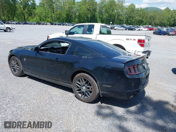 2013 Ford Mustang V6 with VIN 1ZVBP8AM9D5220487, listed as a IAAI auction lot 42189571 with 132,388 mi miles and . Bid and sale history available at DreamBid. Image 3.