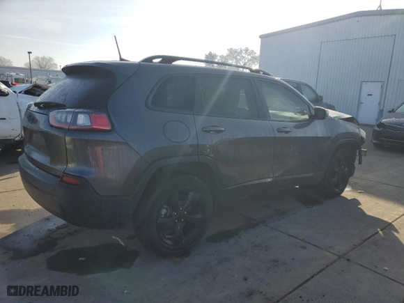 2021 Jeep Cherokee Altitude with VIN 1C4PJMLB3MD142258, listed as a Copart auction lot 84544974 with 0 mi miles and Salvage Title. Bid and sale history available at carsss.com. Image 3.