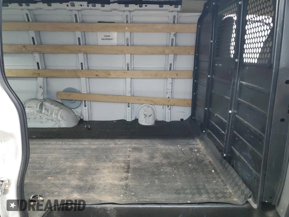 2020 Chevrolet Express Cargo with VIN 1GCWGAFG8L1203183, listed as a Copart auction lot 46116005 with 65,023 mi miles and Salvage title. Bid and sale history available at DreamBid. Image 11.