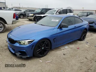 2018 BMW 4 Series 430i with VIN WBA4W3C58JAF91375, listed as a Copart auction lot 44459075 with 40,968 mi miles and Salvage Title. Bid and sale history available at DreamBid. Image 1.