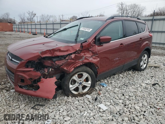 2014 Ford Escape SE with VIN 1FMCU0GX1EUB79696, listed as a Copart auction lot 51648745 with Not Provided miles and Salvage Title. Bid and sale history available at carsss.com. Image 1.