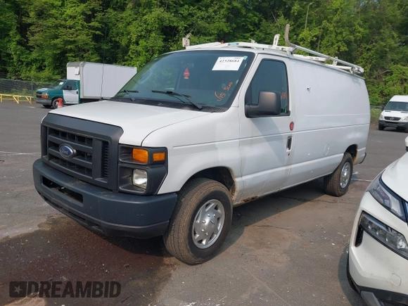2011 Ford Econoline Cargo Commercial with VIN 1FTNE2ELXBDA18412, listed as a IAAI auction lot 42328684 with 115,484 mi miles and . Bid and sale history available at DreamBid. Image 2.