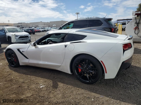 2019 Chevrolet Corvette 1LT with VIN 1G1YB2D73K5116131, listed as a Copart auction lot 47412545 with NaN miles and Salvage Title. Bid and sale history available at carsss.com. Image 2.