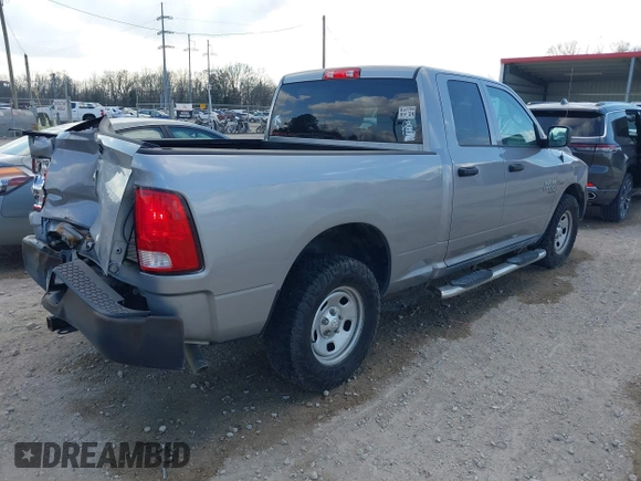 2019 Ram 1500 Classic Express with VIN 1C6RR6FTXKS668369, listed as a IAAI auction lot 41522741 with 150,922 mi miles. Bid and sale history available at carsss.com. Image 4.
