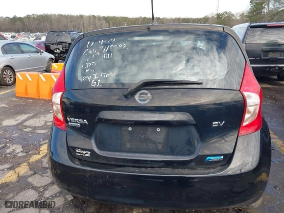 2016 Nissan Versa Note S with VIN 3N1CE2CP3GL391843, listed as a IAAI auction lot 41294209 with 90,924 mi miles. Bid and sale history available at carsss.com. Image 16.