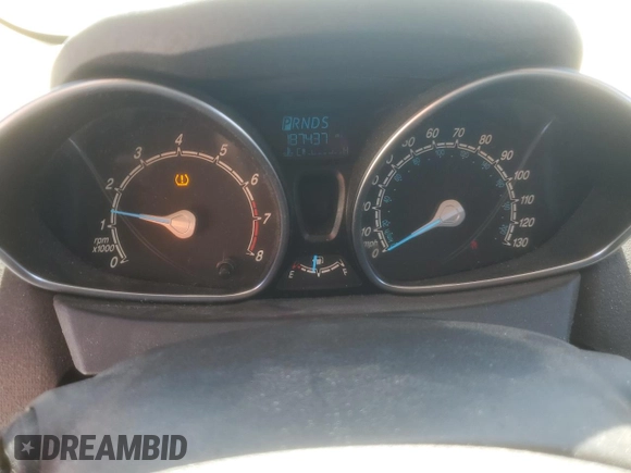 2019 Ford Fiesta SE with VIN 3FADP4EJ2KM121270, listed as a Copart auction lot 48978135 with 187,437 mi miles and Salvage Title. Bid and sale history available at DreamBid. Image 9.