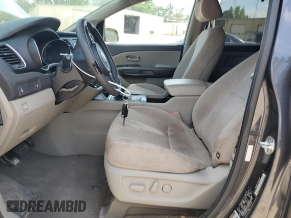 2015 Kia Sedona LX with VIN KNDMB5C17F6069481, listed as a Copart auction lot 55602005 with 169,146 mi miles and Clean Title. Bid and sale history available at DreamBid. Image 7.