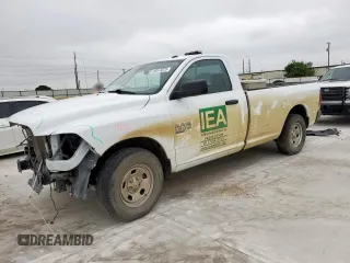 2023 Ram 1500 Tradesman with VIN 3C6JR6DG6PG671268, listed as a Copart auction lot 59573325 with 65,993 mi miles and Salvage title. Bid and sale history available at DreamBid. Image 1.