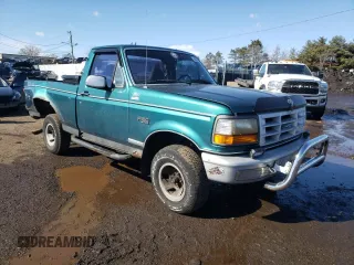 1996 Ford F-150 Special with VIN 1FTEF15Y1TLC03846, listed as a Copart auction lot 46830455 with 247,440 mi miles and Salvage Title. Bid and sale history available at carsss.com. Image 4.