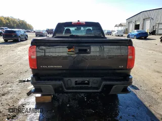 2021 Chevrolet Colorado 2WD LT with VIN 1GCHSCEA0M1258454, listed as a Copart auction lot 82616794 with 72,050 mi miles and Non Repairable. Bid and sale history available at carsss.com. Image 6.