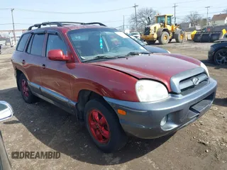 2005 Hyundai Santa Fe GLS with VIN KM8SC73D45U009304, listed as a IAAI auction lot 41801704 with 140,419 mi miles. Bid and sale history available at carsss.com. Image 1.