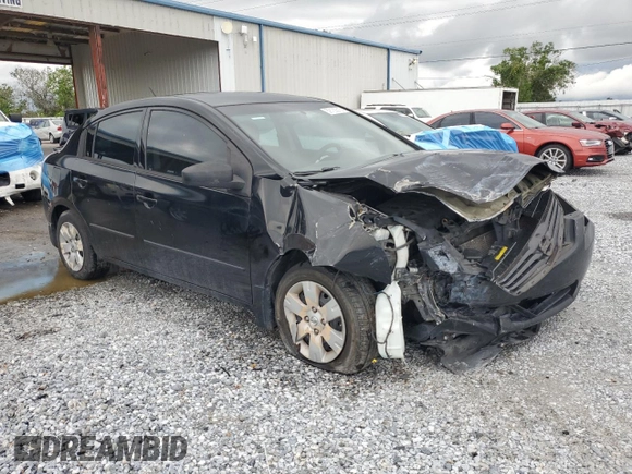 2012 Nissan Sentra S with VIN 3N1AB6AP9CL607361, listed as a Copart auction lot 59129215 with 223,231 mi miles and Salvage title. Bid and sale history available at DreamBid. Image 4.