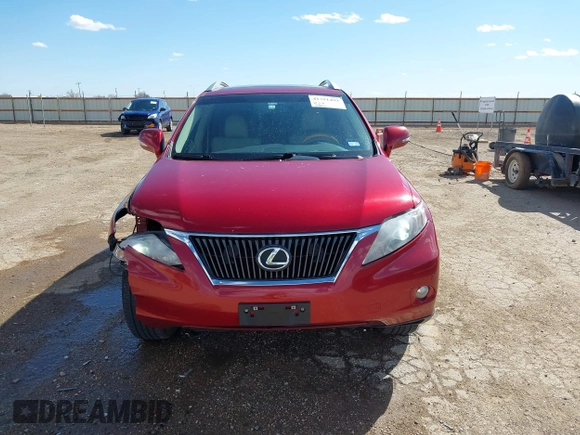 2010 Lexus RX 350 with VIN 2T2ZK1BA6AC021080, listed as a IAAI auction lot 41751493 with 173,002 mi miles. Bid and sale history available at carsss.com. Image 12.
