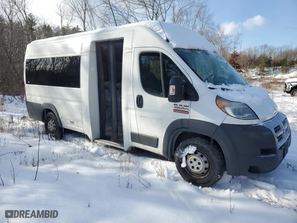 2015 Ram ProMaster Cargo Van with VIN 3C6URVJG6FE514233, listed as a Copart auction lot 42591065 with 109,827 mi miles and Clean Title. Bid and sale history available at carsss.com. Image 4.