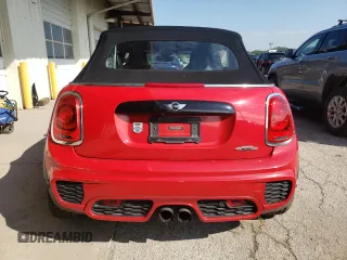 2017 MINI Convertible John Cooper Works with VIN WMWWH9C34H3A78207, listed as a Copart auction lot 63349794 with 39,360 mi miles and Salvage Title. Bid and sale history available at carsss.com. Image 6.