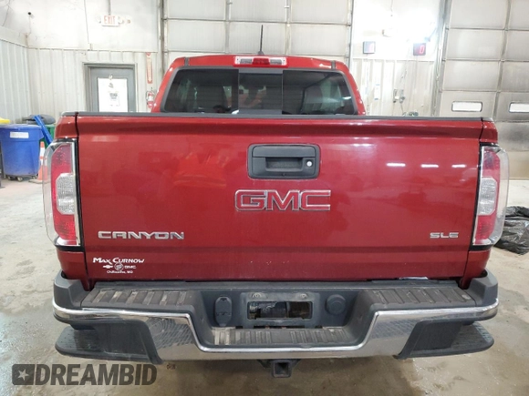2016 GMC Canyon 4WD SLE with VIN 1GTG6CE33G1336764, listed as a Copart auction lot 41635524 with 88,004 mi miles and Non Repairable. Bid and sale history available at carsss.com. Image 6.
