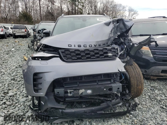 2024 Land Rover Discovery with VIN SALRL4EU3R2493345, listed as a Copart auction lot 46492665 with 9,656 mi miles and Salvage Title. Bid and sale history available at DreamBid. Image 5.