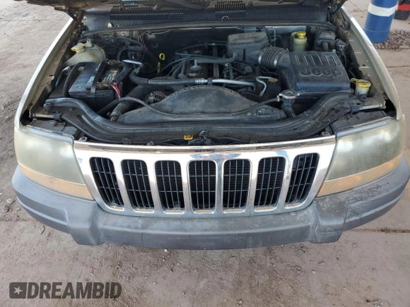 2001 Jeep Grand Cherokee Laredo with VIN 1J4GX48S81C548944, listed as a Copart auction lot 62779405 with 122,594 mi miles and Clean title. Bid and sale history available at DreamBid. Image 12.