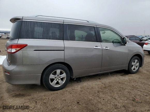 2013 Nissan Quest S with VIN JN8AE2KP1D9068891, listed as a Copart auction lot 47701465 with NaN miles and Clean Title. Bid and sale history available at carsss.com. Image 3.