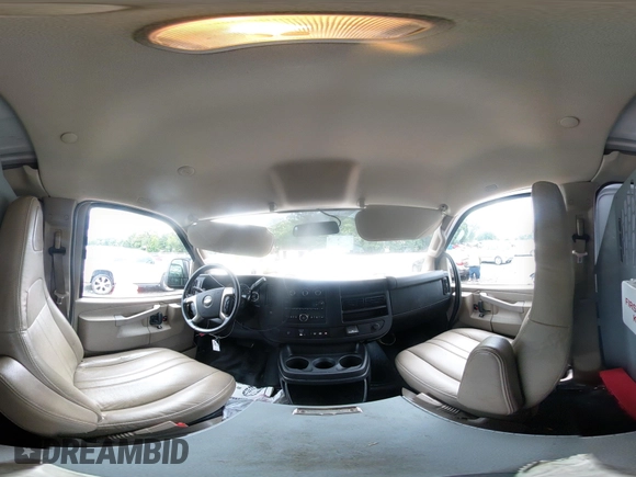 2017 Chevrolet Express Cargo with VIN 1GCWGAFF7H1345734, listed as a IAAI auction lot 42438389 with 184,130 mi miles and . Bid and sale history available at DreamBid. Image 18.