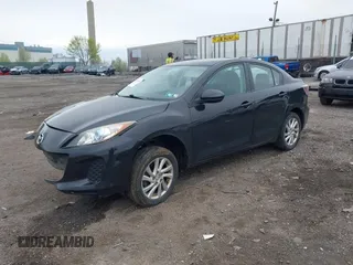 2012 Mazda Mazda3 i Touring with VIN JM1BL1V84C1698504, listed as a IAAI auction lot 42039726 with Not Provided miles. Bid and sale history available at carsss.com. Image 16.