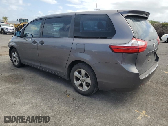 2015 Toyota Sienna L with VIN 5TDZK3DC0FS528361, listed as a Copart auction lot 48076245 with 167,079 mi miles and Salvage Title. Bid and sale history available at DreamBid. Image 2.