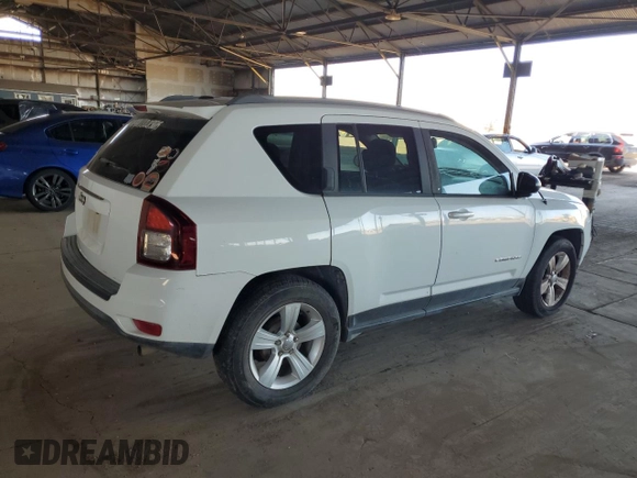 2017 Jeep Compass Sport SE z VIN 1C4NJCBA0HD124333, wystawiony jako Copart lot #61236415 z przebiegiem 151 793 mil mil oraz Czysty tytuł • Clean title. Historia ofert i sprzedaży dostępna na DreamBid. Obrazek 3.