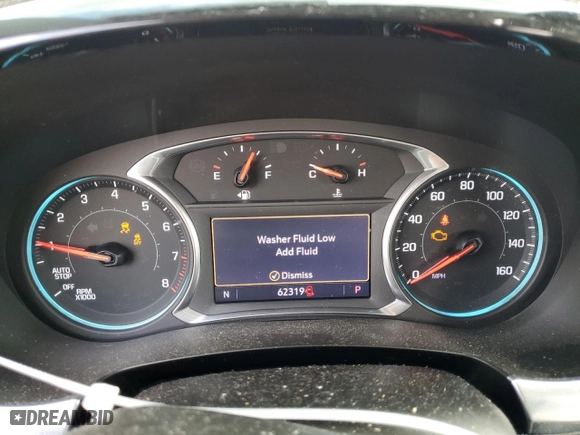 2020 Chevrolet Traverse RS with VIN 1GNERJKW5LJ271452, listed as a Copart auction lot 78361954 with 62,319 mi miles and Salvage Title. Bid and sale history available at carsss.com. Image 9.