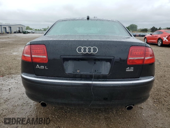 2004 Audi A8 с VIN WAUML44E84N009234, выставлен на аукционе Copart как лот 57684295 с пробегом 162 192 миль миль и Списание • Salvage title. История ставок и продаж доступна на DreamBid. Изображение 6.