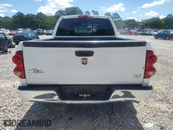 2008 Dodge 1500 SLT with VIN 1D7HA182X8S570864, listed as a Copart auction lot 56417825 with 201,126 mi miles and Salvage title. Bid and sale history available at DreamBid. Image 6.