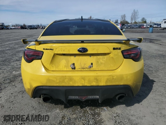 2017 Subaru BRZ Limited with VIN JF1ZCAC14H9601577, listed as a Copart auction lot 50270595 with 80,768 mi miles and Salvage title. Bid and sale history available at DreamBid. Image 6.