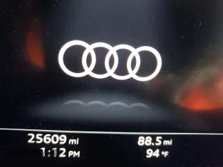 2020 Audi A7 Premium Plus with VIN WAUR2AF21LN017670, listed as a Copart auction lot 58186182 with 25,609 mi miles and Non Repairable. Bid and sale history available at carsss.com. Image 8.