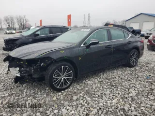 2024 Lexus ES 250 with VIN 58AD11D11RU012367, listed as a Copart auction lot 46348635 with 26,905 mi miles and Salvage title. Bid and sale history available at DreamBid. Image 1.