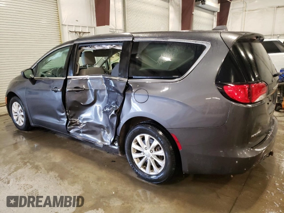 2017 Chrysler Pacifica Touring with VIN 2C4RC1DG0HR522706, listed as a Copart auction lot 45106645 with 144,351 mi miles and Salvage Title. Bid and sale history available at DreamBid. Image 2.