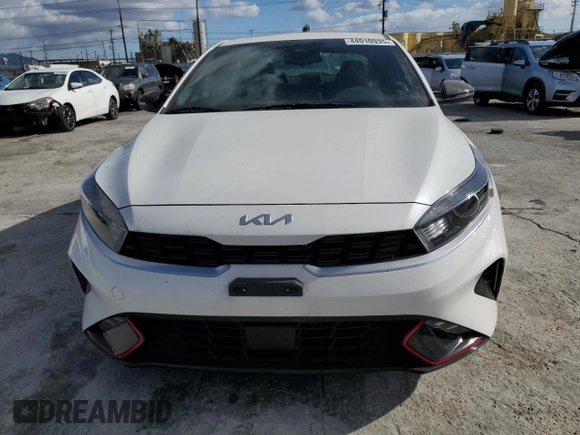 2024 Kia Forte GT-Line with VIN 3KPF54AD6RE719276, listed as a Copart auction lot 44010935 with 16,729 mi miles and Salvage Title. Bid and sale history available at carsss.com. Image 5.