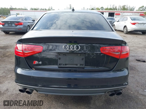 2014 Audi S4 Premium Plus with VIN WAUDGAFL5EA021929, listed as a IAAI auction lot 41974104 with 87,832 mi miles. Bid and sale history available at carsss.com. Image 17.