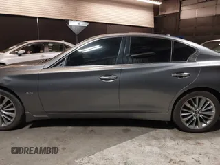 2018 Infiniti Q50 3.0t LUXE with VIN JN1EV7AR8JM610044, listed as a IAAI auction lot 41733252 with 116,320 mi miles. Bid and sale history available at carsss.com. Image 14.