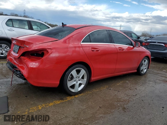 2017 Mercedes-Benz CLA 250 with VIN WDDSJ4GB5HN421897, listed as a Copart auction lot 50415814 with 53,499 mi miles and . Bid and sale history available at DreamBid. Image 3.