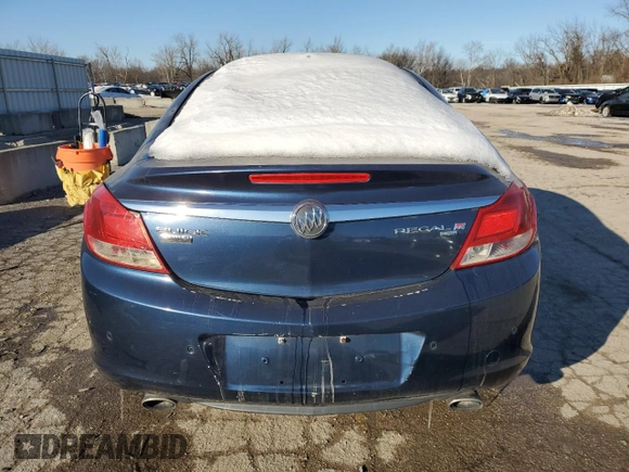 2011 Buick Regal CXL Turbo TO7 with VIN W04G15GV5B1044223, listed as a Copart auction lot 42119245 with 70,338 mi miles and Non Repairable. Bid and sale history available at carsss.com. Image 6.