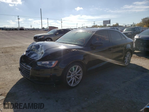 2016 Audi A3 2.0T Premium with VIN WAUB8GFF2G1065097, listed as a Copart auction lot 66933492 with 85,083 mi miles. Bid and sale history available at carsss.com. Image 2.